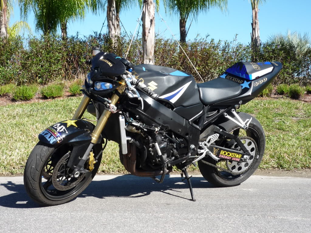 GSR 600  Stunt Motorcycles