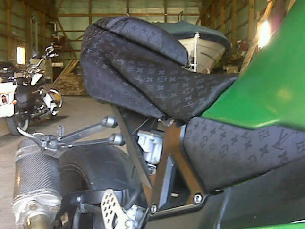 louis vuitton bike seat cover